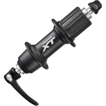 Втулка задняя SHIMANO XT, T780, 32 ОТВ, 8/9/10СК, QR, ЦВ. ЧЕРНЫЙ