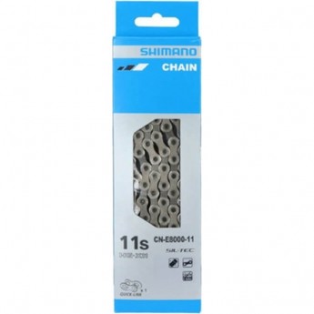 Цепь SHIMANO E8000, 11СК, 116 ЗВ., С АМПУЛЬН. ПИНОМ (1шт.)