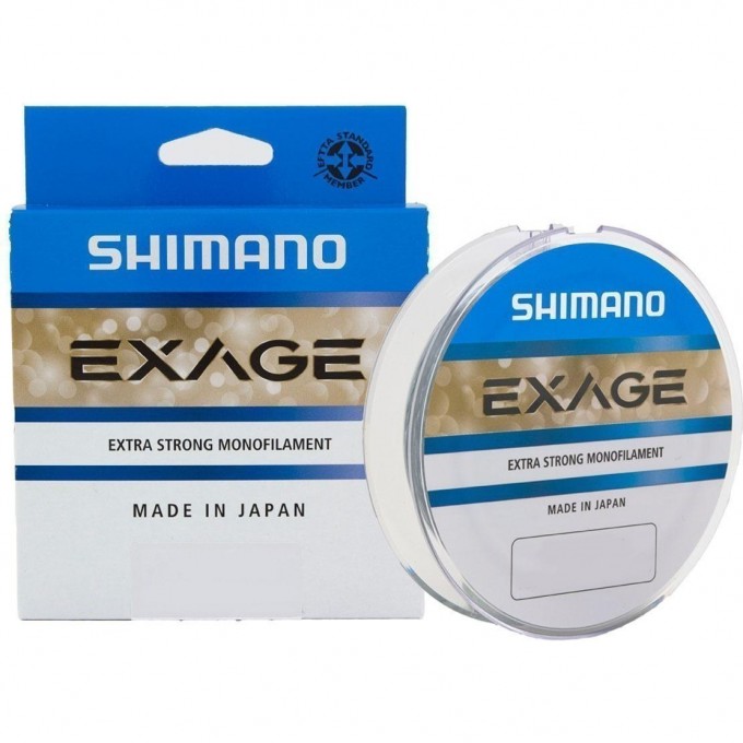 Леска SHIMANO EXAGE 150м прозрачная 0,305мм 7,5кг EXG15030 Леска SHIMANO EXAGE 150м прозрачная 0,305мм 7,5кг EXG15030