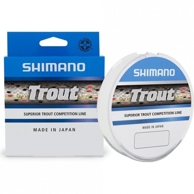Леска SHIMANO TROUT 150м прозрачная 0,225мм 5,4кг TRO15022 Леска SHIMANO TROUT 150м прозрачная 0,225мм 5,4кг TRO15022