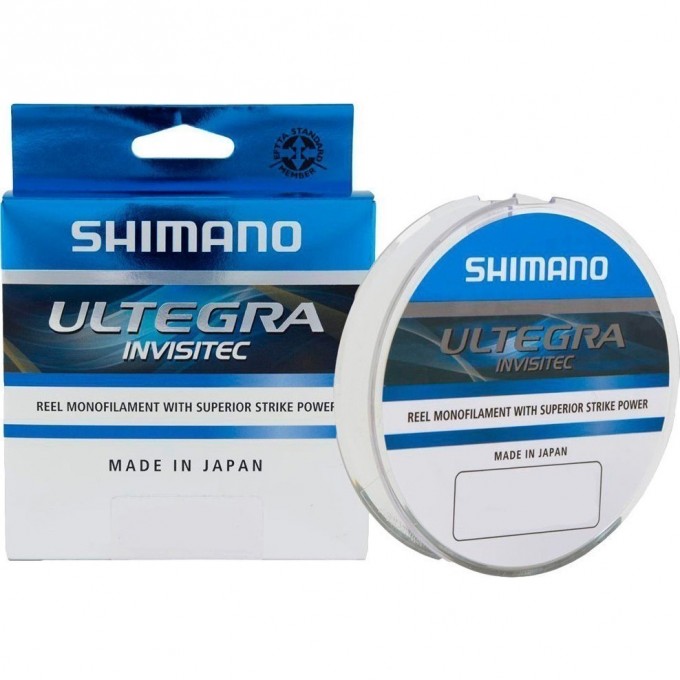 Леска SHIMANO ULTEGRA INVISI 150м прозрачная 0,145мм 2,2кг ULTINV15014 Леска SHIMANO ULTEGRA INVISI 150м прозрачная 0,145мм 2,2кг ULTINV15014