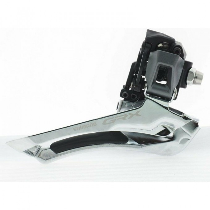 Переключатель передний SHIMANO DEORE, M618-H, для 2x10, верхний хомут (34,9 с адаптером 28.6/31.8), универсальная тяга, черный IFDM618HX6 Переключатель передний SHIMANO DEORE, M618-H, для 2x10, верхний хомут (34,9 с адаптером 28.6/31.8), универсальная тяга, черный IFDM618HX6
