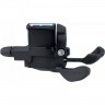 Шифтер SHIMANO ALFINE, S700, черный, 11 скоростей, трос+оплетка, для СJ-S700 ISLS700210ALL