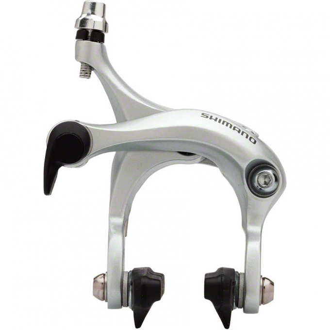 Тормоз клещевой SHIMANO, R451, передний, гайка: 10.5/12.5/18/27мм, пролет 57мм, EBRR451AF73XS Тормоз клещевой SHIMANO, R451, передний, гайка: 10.5/12.5/18/27мм, пролет 57мм, EBRR451AF73XS