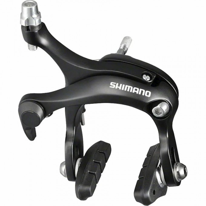 Тормоз SHIMANO 105 BR-5800, клещевой, передний, болт:27,5 мм, R55C4, черный, IBR5800AF82XL Тормоз SHIMANO 105 BR-5800, клещевой, передний, болт:27,5 мм, R55C4, черный, IBR5800AF82XL