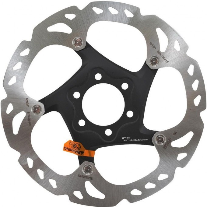 Тормозной диск SHIMANO XT, RT86, 160 мм, 6-болтов ISMRT86S2 Тормозной диск SHIMANO XT, RT86, 160 мм, 6-болтов ISMRT86S2