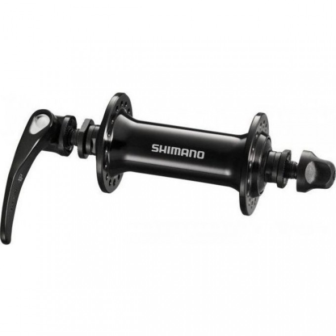 Втулка передняя SHIMANO SORA RS300, 32 отверстия, QR 129 мм, черный EHBRS300BBL Втулка передняя SHIMANO SORA RS300, 32 отверстия, QR 129 мм, черный EHBRS300BBL