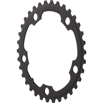 Звезда передняя SHIMANO FC-RS500, 46T-MJ, черная, для 46-36T